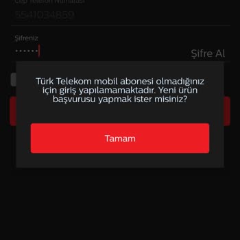 Bimcell Online İşlemlere Erişim Sorunu Ve Yetersiz Destek