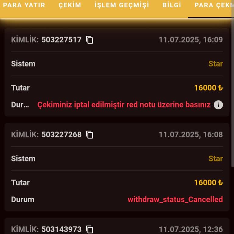 Kazancım Güncelleme Bahanesiyle Sıfırlandı, Mağduriyetim Giderilsin