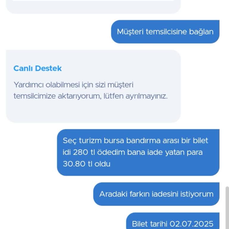 Bilet İptalinde Kesilen Yüksek Ücret Mağduriyet Yarattı