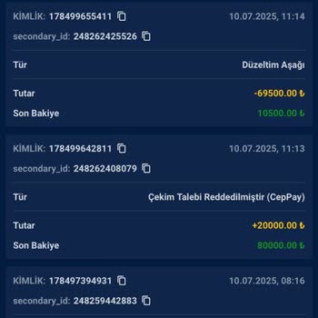 Royalgardenbet Kazancım Bahane Edilerek Silindi, Çekim Yapamadım!