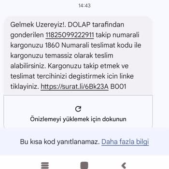 Kargom Teslim Edilmeden Şubeye Bırakıldı!