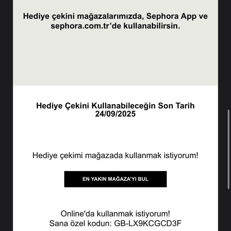 Doğum Günü Hediye Kuponum Site Hatası Nedeniyle Kullanılamadı