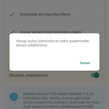 Kuveyt Türk Mobil Başvuru Sürecinde Yaşanan Sorunlar Ve Hesap Oluşturma Engeli