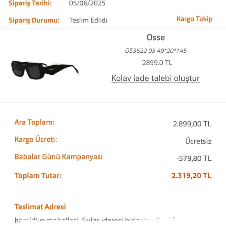 Teslim Edilmeyen Gözlük Ve Geciken İade Süreci