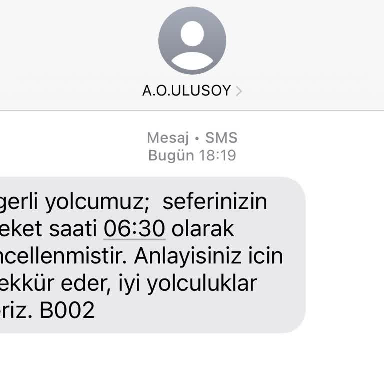 Sefer Saati Değişikliğiyle Mağduriyet Yaşadım, Çözüm Sunulmadı