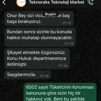 Yanlış Ve Kullanılmış SSD Gönderimi Sonrası Firma Tarafından Rahatsız Edilmekten Bıktım