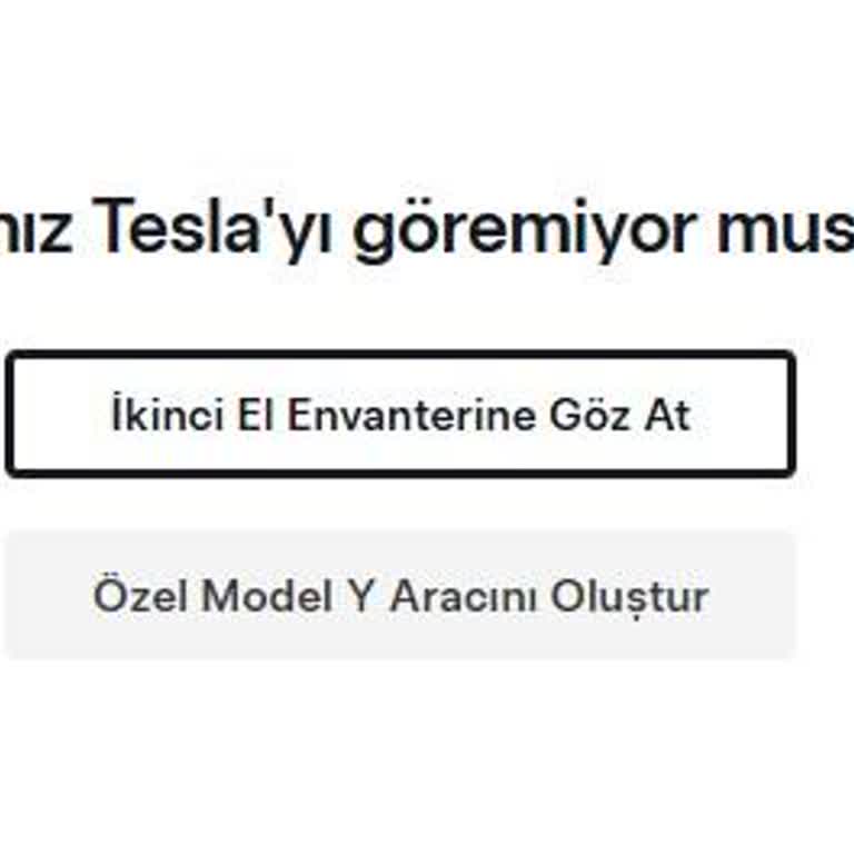 Tesla Y Modeli Siparişinde Sürekli Araç Bulunamıyor