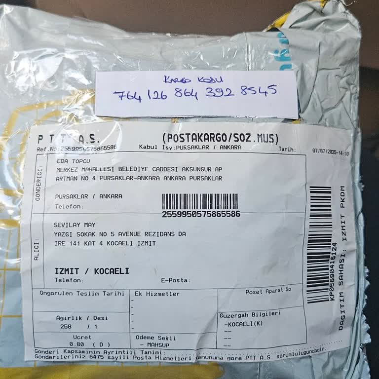 Yanlış Ürün İadesinde PTT Kargo Engeliyle Karşılaştım