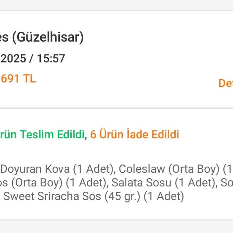 Sipariş İadesi Hesabıma Yansımadı, Müşteri Hizmetleri Yardımcı Olmuyor