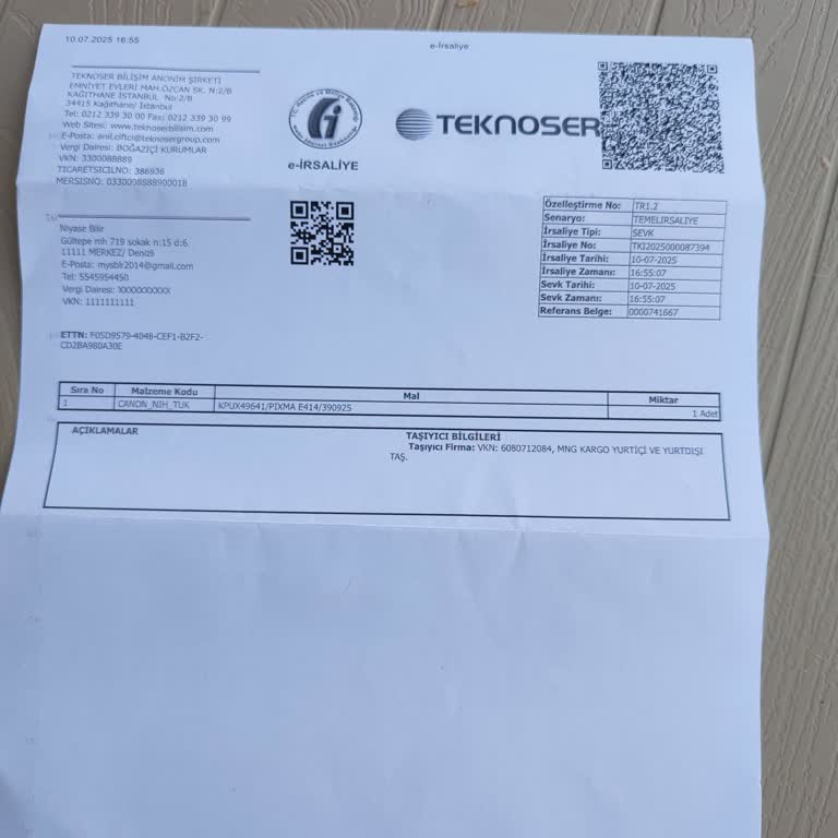 Canon Pixma E414 Yazıcı Garanti Sürecinde Hayal Kırıklığı