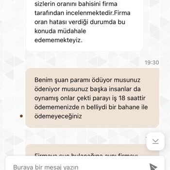 Kazancım Oran Hatası Bahane Edilerek Silindi