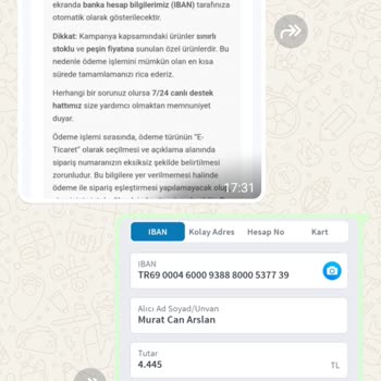 Ödeme Yaptıktan Sonra Lastikler Gönderilmedi Ve Param İade Edilmedi