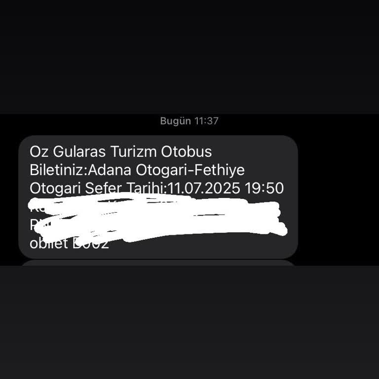 Geciken Otobüs Ve Yetersiz Müşteri Hizmeti Deneyimi