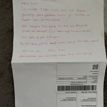 Garanti Sonrası Süpürgemde Yeni Sorunlar Ve Yetersiz Servis Desteği