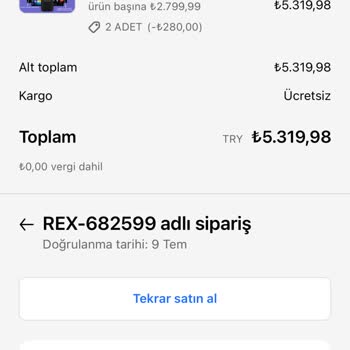 Yanlış Ürün Gönderildi İletişim Kurulamıyor