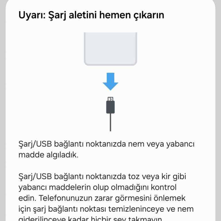 Güncelleme Sonrası Galaxy A52'de Şarj Ve Su Algılama Sorunu