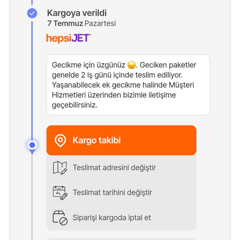 Hepsijet Kargo Teslimatında Büyük Gecikme Ve İlgisizlik