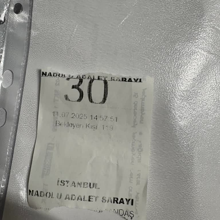 Kartal Anadolu Adliyesi'nde Sıra Ve Öncelik Uygulamasında Eşitsizlik