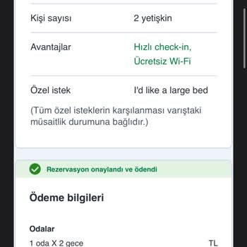 Rezervasyonumda Oda Tipi Yanlış Verildi