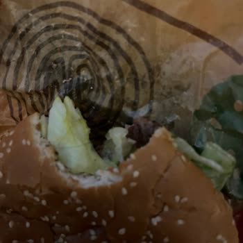 Whopper Menüde Hijyen Sorunu Yaşadım