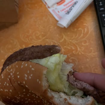Whopper Menüde Hijyen Sorunu Yaşadım