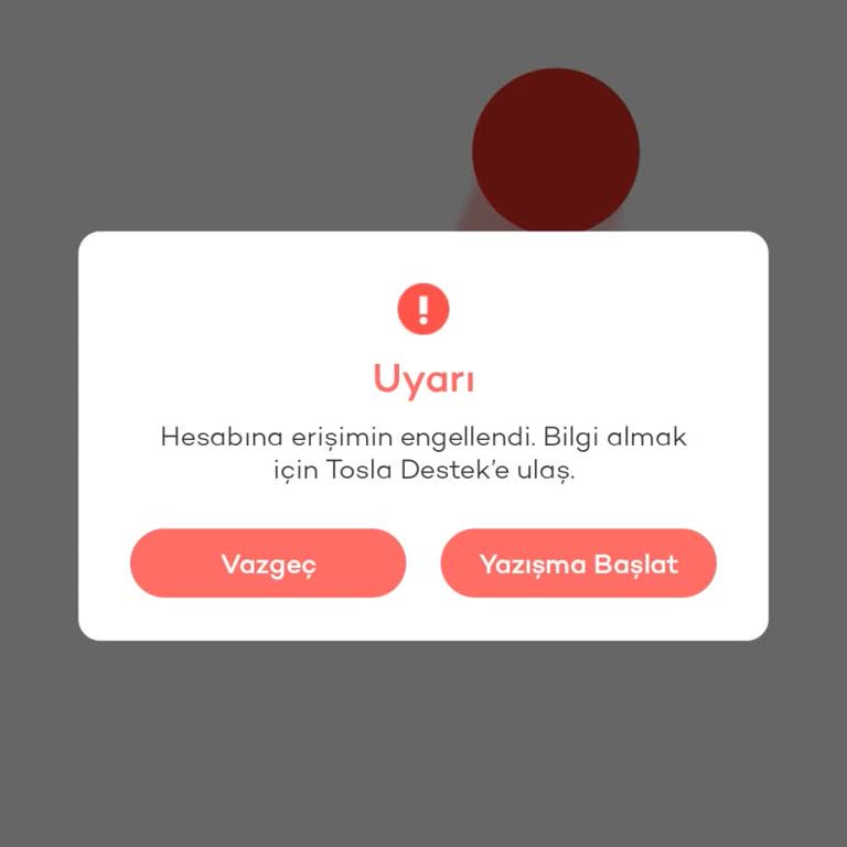 Tosla Hesabım Günlerdir Engelli, Paramı Çekemiyorum