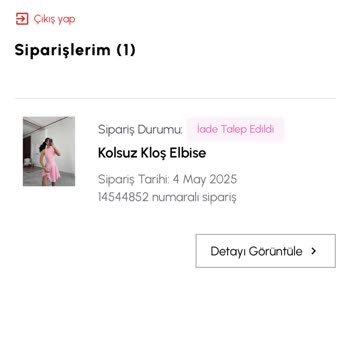 İptal Edilen Siparişin İadesi Yapılmıyor