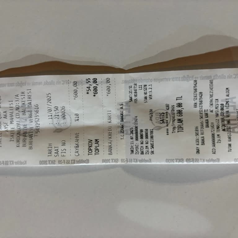 Aka Çay Bahçesi İçmediğimiz Kahvenin Parasını Ödedik