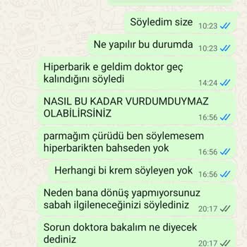 Ameliyat Sürecinde İlgisizlik Ve Yanıltıcı Bilgilendirme Nedeniyle Parmağımda Kalıcı Hasar Oluştu