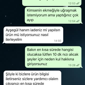 Yanlış Ürün, İlgisiz Müşteri Hizmeti Ve Geciken İade