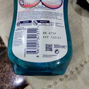 Parodontax Ağız Bakım Suyunda Jel Kıvamı Ve Sağlık Endişesi