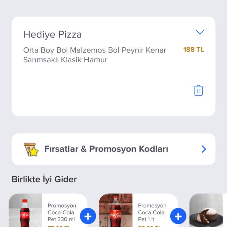 Hediye Pizza Kampanyasında Yüksek Sipariş Tutarı Şaşkınlığı