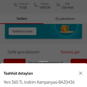 Vodafone Pay Kampanya Kodum 3 Aydır Gönderilmiyor