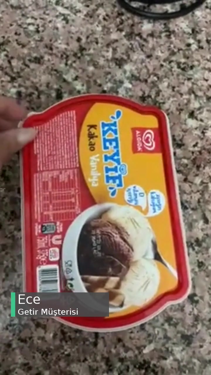 Getir İçecekler Sıcacık Dondurma Da Bayağı Erimişti! videonun kapak resmi