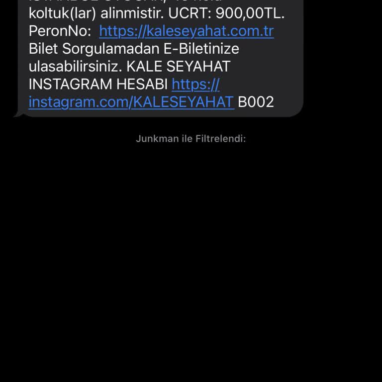 Kale Seyahat Servis Saatleri Ve Araç Arızası Nedeniyle Yaşanan Mağduriyet