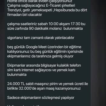 İş Başvurusu Sürecinde Kişisel Bilgi Ve Para Talebine Dair Güvensizlik