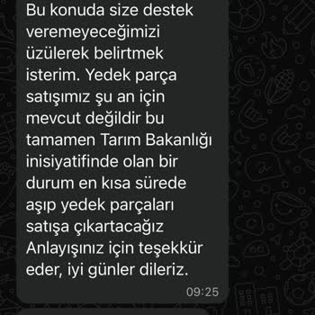 Alınan Ürünün Kapağı Kırıldı, Yedek Parça Ve Müşteri Hizmetlerine Ulaşılamıyor
