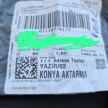 Nisan Kargo Lojistik Hizmetleri Kalitesiz Ürün Gönderimi