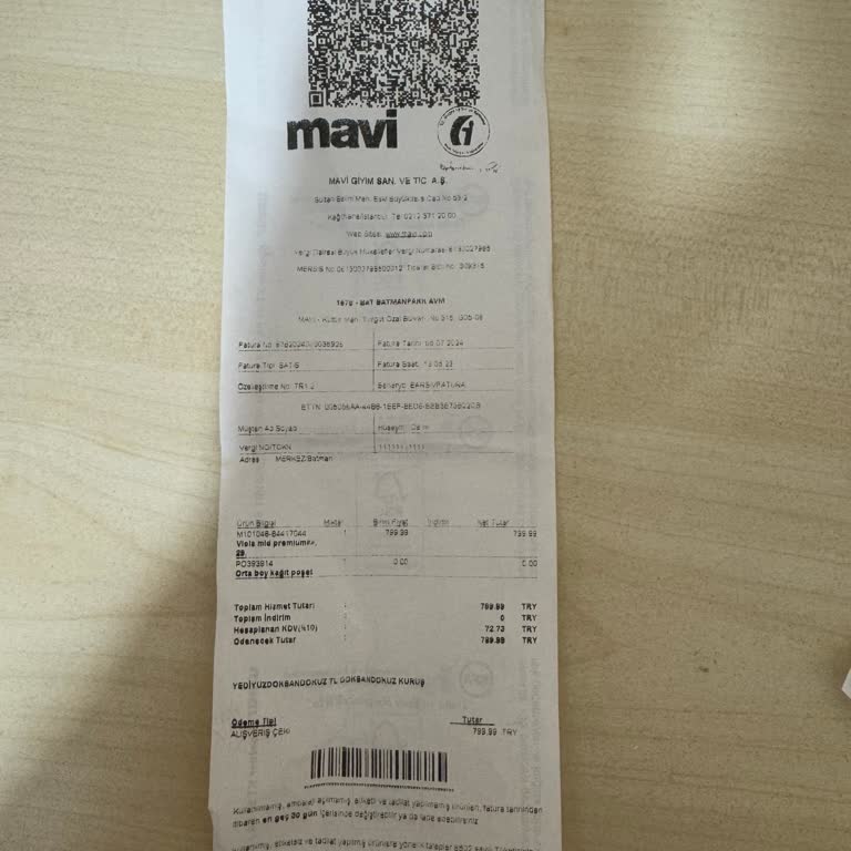 Mavi Mağazasından Alınan Pantolonda Renk Solması Ve Kısalma Sorunu