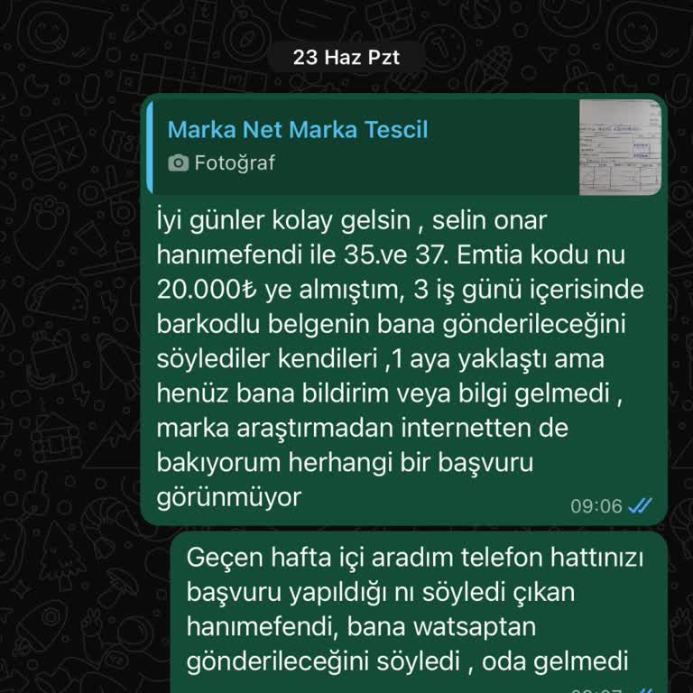 Marka Başvuru Sürecinde Eksik Bilgilendirme Ve Evrak Teslim Edilmemesi