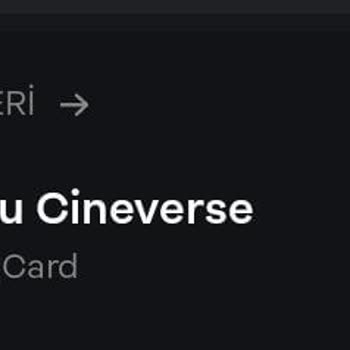 Paribu Cineverse'ten Alınan Sinema Bileti Hesabımda Görünmüyor