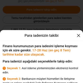 Bir Aydır Yapılmayan Para İadesi Ve İlgisizlik