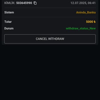 YakutCasino Ödememin Tamamını Talep Ediyorum