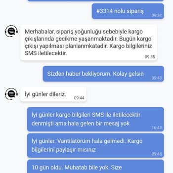 Vantilatörüm Gelmedi, Para İadem Yapılmıyor!