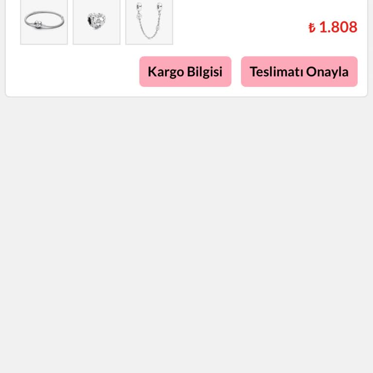 Pandora Benzeri Sitede Alışveriş Sonrası İletişim Eksikliği Yaşadım