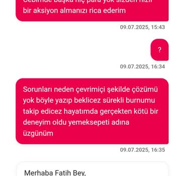 Yemeksepeti Market Siparişim Eksik Teslim Edildi Müşteri Hizmetleri Yetersiz Kaldı