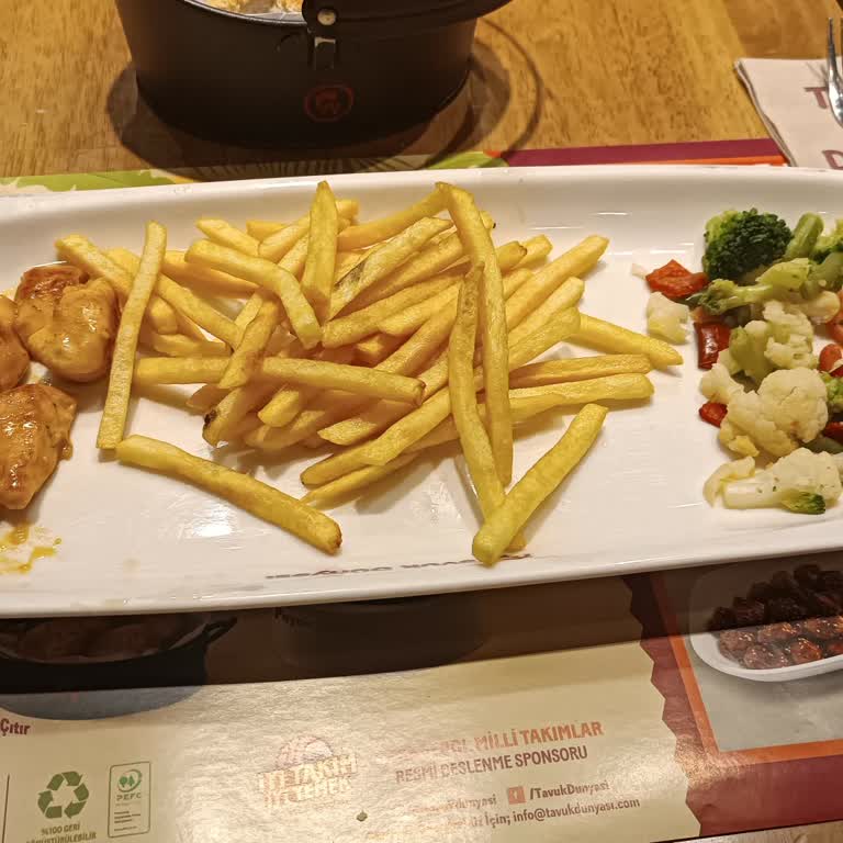 Küçük Porsiyon Ve Lezzetsiz Menü Hayal Kırıklığı