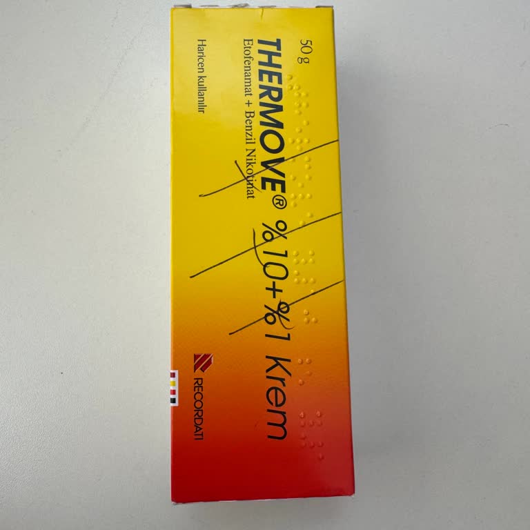 Recordatı İlaç Thermove Krem Cildimde Şiddetli Yanma Ve Kızarıklık Yaptı, Yıkayınca Da Geçmedi