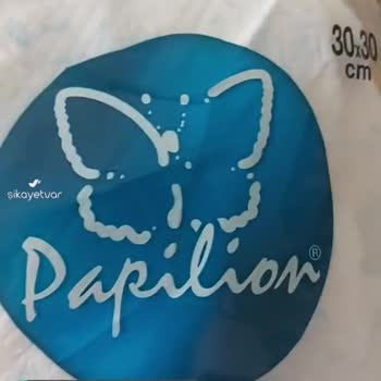 Papilion Napkin Desenli Peçete Diye Desensiz Peçete Satması