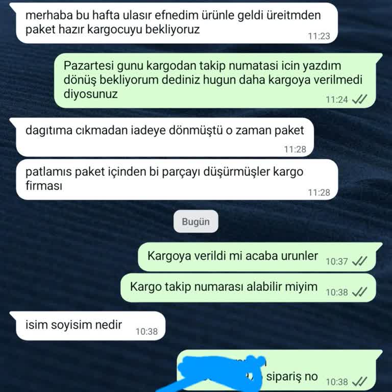 Siparişim 12 Gündür Kargoya Verilmedi Çözüm Sunulmuyor